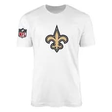 Camisa Camiseta Blusa NFL Futebol Americano Premium 100% Algodão New Orleans Saints