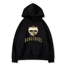 Blusa De Frio Moletom Casaco Jaqueta Michael Jackson Dangerous Rei do Pop Musica Streetwear Filme