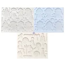 Molde de silicone Kit de Orixás + paramentas