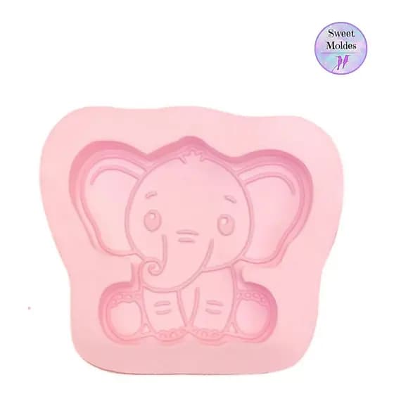 Molde de silicone Baby Elefante