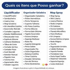 Kit 5 Produtos Casa e Cozinha Utilidades Domésticas Organização Cozinha Promoção envio aleatorio