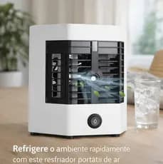 Mini Ar Condicionado Portátil Arctic Air Cooler Umidificador