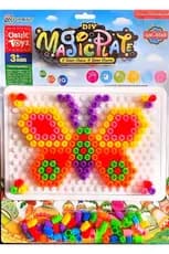 Conjunto De Montar Magic Plate Didático Educativo Infantil