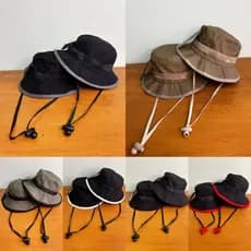 chapéu bucket cordinha moda praia - chapéu pescador chapéu verão