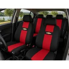 Capa De Banco Tecido Colorido Automotivo Para Carros Corsa Celta Prisma Onix Agile