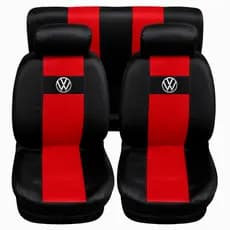 Capa De Banco em Tecido Colorido Automotivo Para Gol Fox Polo Saveiro Voyage Crossfox Bora