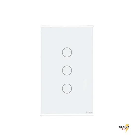 Interruptor Inteligente Steck Smarteck SINT3B1 4x2 Branco – 3 Módulo
