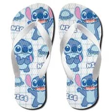 Chinelo Do Lilo & Stitch Infantil Menina Feminino Muitas Estampas Filme da Disney Unissex Adulto e Infantil