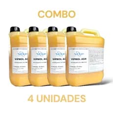 COMBO - 20L SHAMPOO (04 X 05 Litros) - SHAMPOO AUTOMOTIVO CONCENTRADO - VIPMOL AGR