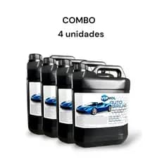 COMBO - 20L RESINA ABRILHANTADORA AUTOMOTIVA (04 X 05 Litros) - CERA LIQUIDA