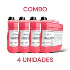 COMBO - 20L SOLUPAN (04 X 05 Litros) - DESENGRAXANTE CONCENTRADO -SOLUMOL VIP LIQUIDO