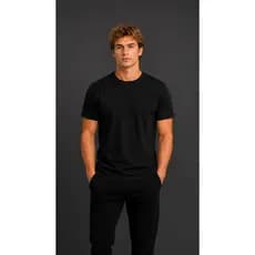 Kit 3 Camisetas Masculina Lisas Algodão / Poliéster 100% Confortável Academia Confortável Cores Sortidas 30.1 peruana lu