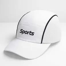Boné Esporte Leve Refletivo Five Panel Aba Curva Bone Corrida Masculino Feminino Respirável