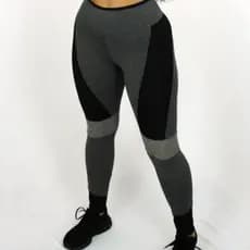 Kit 2 Calças Legging Academia Corrida Fitness Com Tela Confortavel