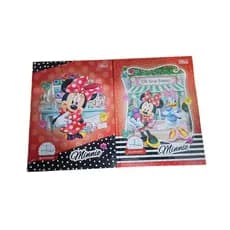 KIT  2 Caderno Quadriculado Capa Dura 40 Folhas