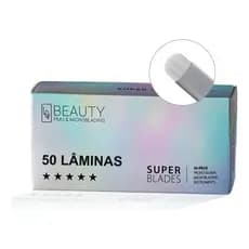 Compativel 50 Lâminas Lovbeauty Super Blade 18u 0.18mm Flex Ultra Fina Cor Cinza Promoção Nota Fiscal Original Lacrado