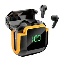 Fone De Ouvido S/ Fio Bluetooth Gamer In-ear Touch Compacto C/ Indicador de Bateria Academia Corrida