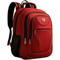 Mochila Cabo de Aço Grande Impermeável Reforçada Notebook Cadeado 5 Divisorios 8118