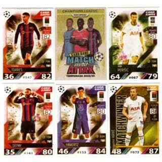 200 Card Champions League 2022-23 TCG Card Game Cartinhas Liga Dos Campeões 2022/23 Cards