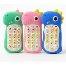 Telefone Celular Infantil  Interativo Musical Sensorial Mordedor Brinquedo Para Bebê