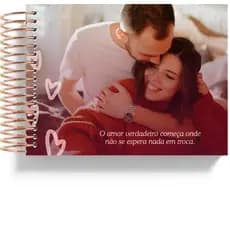 Fotolivro - Design Editável -  Capa dura - dia dos namorados - Fotos já Impressas - 21.5 x 15,5 cm Personalizado