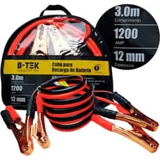 Cabo Auxiliar De Carga Chupeta De Bateria 1.200/2000amp Booster Cable- 2.5/3METRO