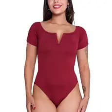 Body Bulsa Femenino Ciganinha com Bojo Gola V Moda Verão body com Manga