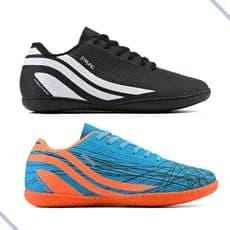 Kit 2 Chuteiras Infantil Futsal Salão Original Resistente