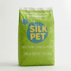 Eliminador de Odores e Limpeza à Seco Pó Higiênico Silkpet Cães e Gatos
