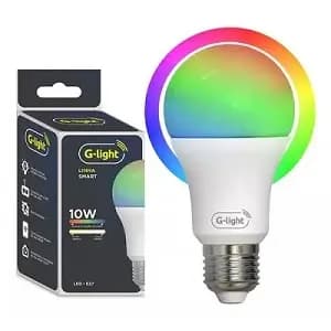 Lâmpada Inteligente Smart Led Wi-fi10W RGBW Bivolt Alexa Google Assistente