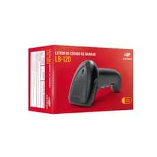 Leitor Codigo de Barras 1D/2D Usb LB-120BK C3Tech