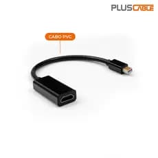 Cabo Conversor MiniDP M / Hdmi F ADP-MDPHDMI10BK