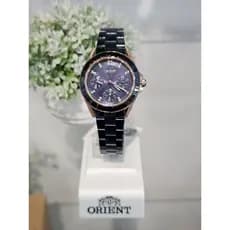 Relógio Feminino Quartz Aço Rose Azul FTSSM062 Orient