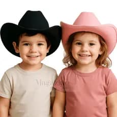 Chapéu Infantil Country Cawboy Feminino Masculino Festa Junina de Criança