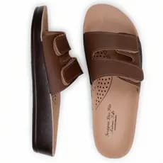 Sandalia Feminina Ortopédica Birken Velcro Confortavel Terapia dos Pés