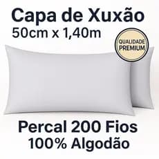 Capa de Xuxão 50cm x 1,40m Percal 200 Fios 100% Algodão