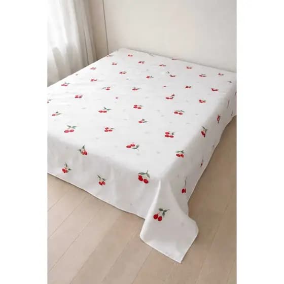 Lençol S/ Elástico Percal 180 Fios Ponta Palito Algodão Estampado Cama Solteiro Casal Queen - Promoção