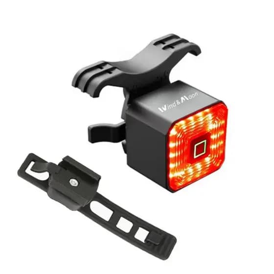 Lanterna Traseira Bike Led Inteligente Recarregável Top