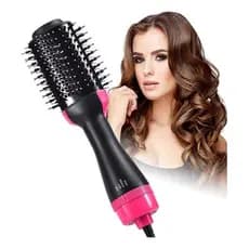 Escova Secadora De Cabelo Alisa Seca Modela 4 em 1 1200w One Step Profissional