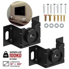 Suporte Fixo TV Universal Smart LED LCD 4K Parede Painel 10 24 32 43 50 55 60 75 100 Polegadas