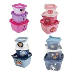 Kit 3 Pote Infantil Bebe Papinha Plasutil