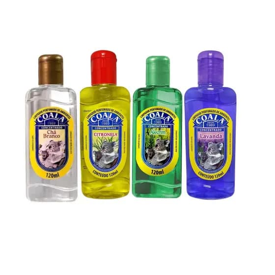 Limpador Perfumado Coala Concentrado 120ml Fragrância Irresistível!
