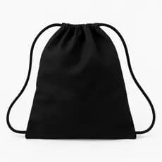 Mochila Saco Esporte Bolsa Academia Passeio Unissex Básica Preta