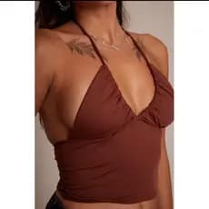 Cropped Feminino Suplex – Top Casual Moda Feminina