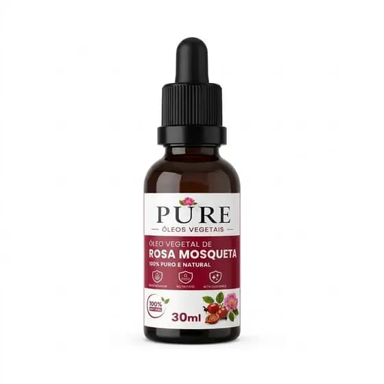 Óleo Vegetal De Rosa Mosqueta 100% Natural 30ml