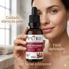 Óleo Vegetal De Rosa Mosqueta 100% Natural Prensado a Frio 30ml