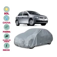 Capa cobrir carro Gol G5 G6 G7 G8 100% Impermeável Plástico Ou Courino