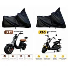 capa  forrada de cobrir scooter elétrica x11 x13 x16 e similares totalmente impermeável
