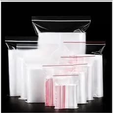 Kit Saco Plástico Transparente Tamanho 7x10 Com Fecho ZIP Hermético Abre e Fecha Com / 250 Unidades. Melhor Preço.
