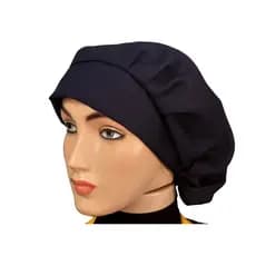 Touca Lenço Gorro Touquinha Cirúrgica Restaurante Chef Cozinha Padaria Oxford com elástico